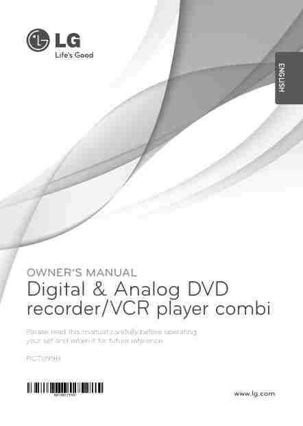 LG Electronics DVD VCR Combo RCT699H-page_pdf